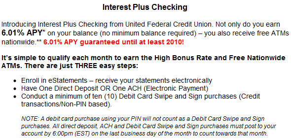 As with Credit Unions there credit union one. As with Credit Unions there