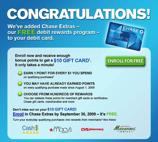 Chase Points Program