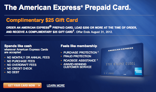 Deals on american express gift cards
